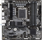 GIGABYTE B760M DS3H AX DDR4 Intel LGA 1700 mATX Motherboard, Support Intel Core 14th/13th/12th Gen, DDR4, 6+2+1 Power Phase, 2X M.2, PCIe 4.0, USB-C, WIFI6E, 2.5GbE LAN, Q-Flash Plus, PCIe EZ-Latch
