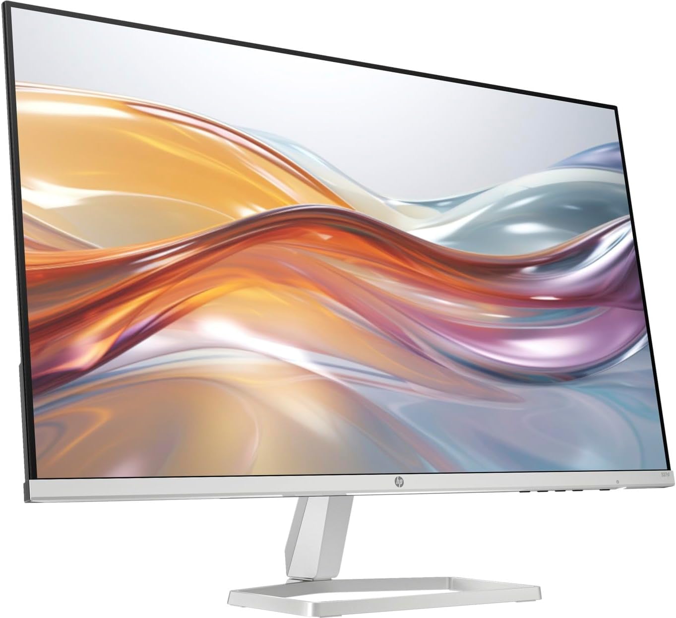 HP Series 5 527sf Monitor (Replaces Model M27h) 94F44AA#ABA w/Docztorm Dock  27" FHD IPS  2x HDMI  1x VGA  3-Sided Micro-Edge Bezel  Ideal for Home & Business  Black/Silver (2026 Latest Model  2 Pack)