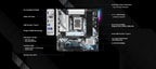 ASRock B760M Pro RS Motherboard DDR5 7200MHz HDMI DisplayPort eDP PCIe Gen5 (Graphics) 14th 13th 12th Gen Intel Core Processors LGA1700 192GB