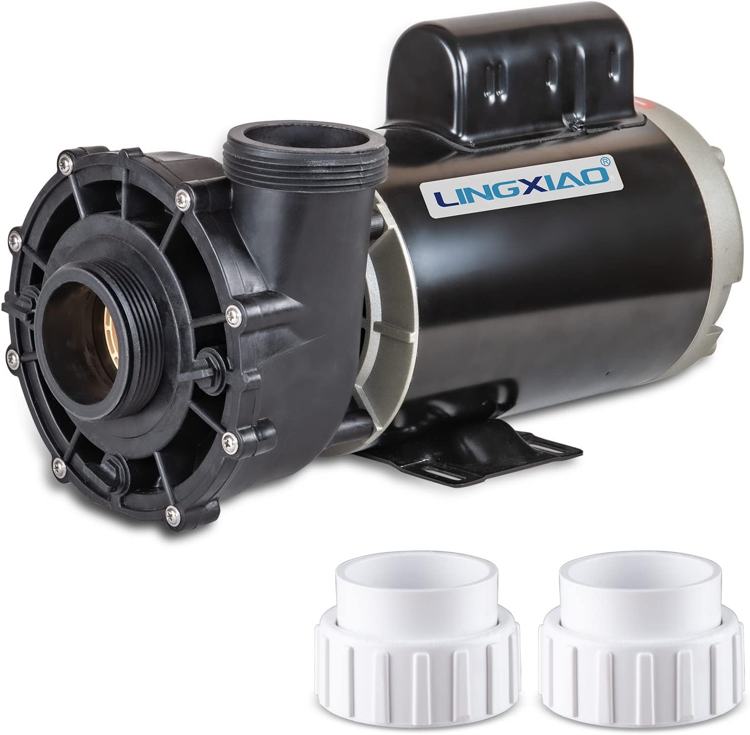 SPA Pump  4HP Hot Tub Pump - 2 Speed LX SPA Pumps Motor 220-240V  2" Port  56 Frame (Model: 56WUA400-II)