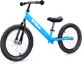 Bicystar 16 Inch Kids Balance Bike for 5-8 Year Old, No Pedals, Air Tires, Footrests, Adjustable Height for Big Boys, Girls