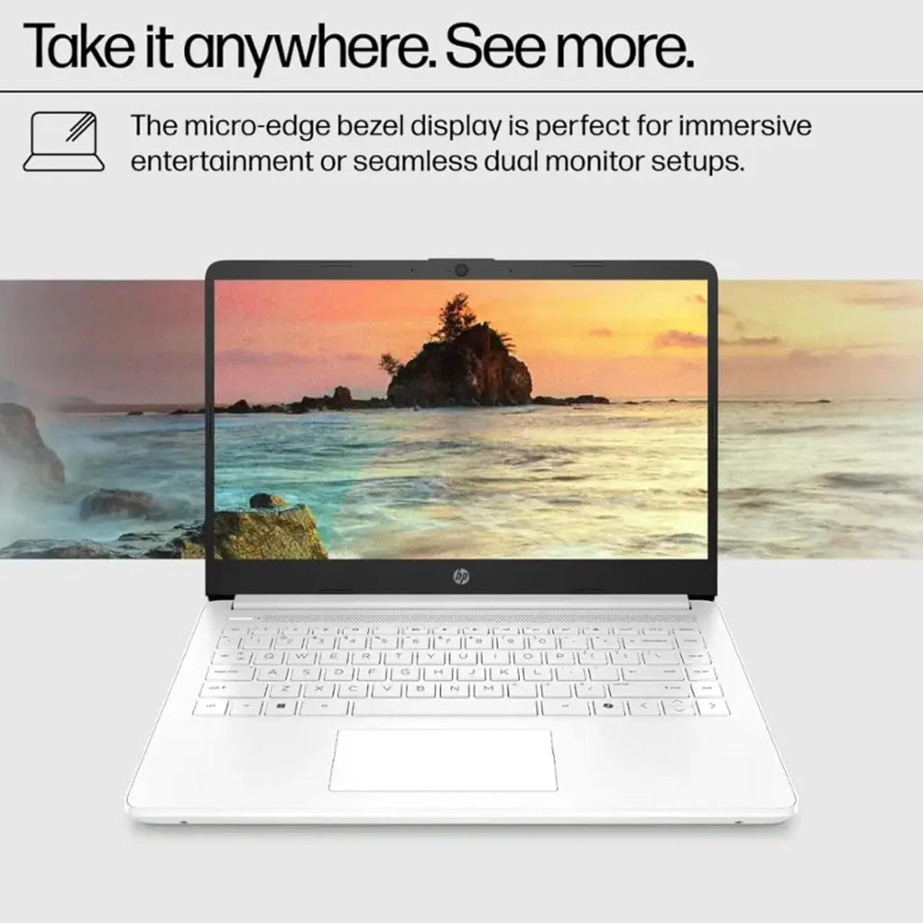 HP Ultra Slim Laptop for Students and Business | 1 Year Office 365 | Intel Quad-Core  8GB RAM | 1.6TB Storage (1TB Cloud  512GB External and 128GB SSD) | Windows 11 Home  no Earbuds  Silver