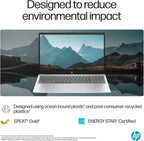 HP 15.6" Business Laptop  Free Microsoft Office 2024 Lifetime License  Copilot AI Chat  HD Touchscreen Display  Intel 6-Core i3-1215U 4.4 GHz  16GB RAM  1TB SSD  Long Battery Life  Windows 11 Pro