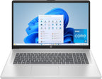 HP 17.3 inch Laptop  FHD Display  Intel Core i5-1334U  16 GB RAM  512 GB SSD  Intel Iris Xe Graphics  Windows 11 Home  Natural Silver  17-cn3399nr