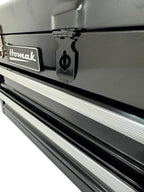 Homak 2 Drawer Ball Bearing Toolbox Chest, Black, 20 Inches