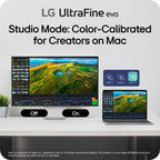LG 32U990A-S 32-Inch Ultrafine 6K (6144 x 3456) Nano IPS Black Thunderbolt 5 Professional Monitor  60Hz  DisplayHDR 600  Speakers  HDMI 2.1  DisplayPort 2.1  USB-C  Tilt/Height/Pivot Stand  Silver