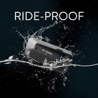 Cardo PACKTALK Edge Motorcycle Bluetooth Communication System Headset Intercom - Single Pack