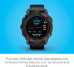 Garmin fēnix 7 Pro Sapphire Solar  Multisport GPS Smartwatch  Built-in Flashlight  Solar Charging Capability  Black