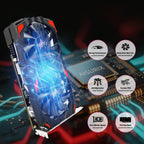 AISURIX RX 590 Graphics Card, Real 8GB, GDDR5, 256 Bit, RX 580 2304SP Pc Gaming Video Card, 2XDP, HDMI, PCI Express 3.0 with Freeze Fans Graphics Card for Gaming pc