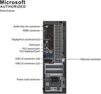 Dell Optiplex 7050 SFF Desktop PC Intel i7-7700 4-Cores 3.60GHz 32GB DDR4 1TB SSD WiFi BT HDMI Duel Monitor Support Windows 11 Pro Excellent Condition(Renewed)