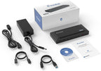 WAVLINK Universal USB C Laptop Docking Station Dual Monitors 5K/4K@60Hz with 65W Host Charging for Thunderbolt 4/3  USB-C Windows  Mac M1-M5/Macbook Neo  Chrome (2HDMI+2DP)  6USB 3.0  1Gbps Ethernet