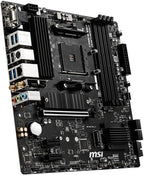 MSI B550M PRO-VDH WiFi ProSeries Motherboard (AMD Ryzen 5000, AM4, DDR4, PCIe 4.0, SATA 6Gb/s, M.2, USB 3.2 Gen 1, Wi-Fi, Bluetooth, D-SUB/HDMI/DP, Micro-ATX)