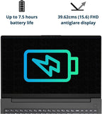 Lenovo V15 Laptop  15.6" FHD Display  AMD Ryzen 5 5500U Hexa-core Processor (Beat Intel i7-1065G7)  16GB RAM  512GB SSD  HDMI  RJ45  Numeric Keypad  Wi-Fi  Windows 11 Pro  Black