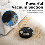 Shark Matrix Plus 2in1 Robot Vacuum & Mop with Sonic Mopping, Matrix Clean, Home Mapping, HEPA Bagless Self Empty Base, CleanEdge, for Pet Hair, WiFi, Compatible with Alexa, Black/Gold (AV2613WA)