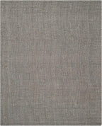 SAFAVIEH Area Rug 8x10 - Natural Fiber Collection - Large - Light Grey, Handmade Chunky Textured Jute, Thick (NF447G)