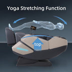 MassaMAX MT339 2026 4D Massage Chair, Full Body Zero Gravity Recliner with SL-Track, Body Scan, Graphene Heating, Deep Yoga Stretch, Foot Rollers & Hands-Free Voice Control (Magic Black)