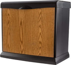 AIRCARE Valiant Digital Whole-House Console-Style Evaporative Humidifier (Honey Oak)