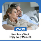 ZVOX AccuVoice AV835 Dialogue Clarifying Soundbar - Patented Hearing Technology with 20 Levels of Voice Boost  Dual Woofers  Low-Profile TV Speaker for Home Theater and Smart TV - Black