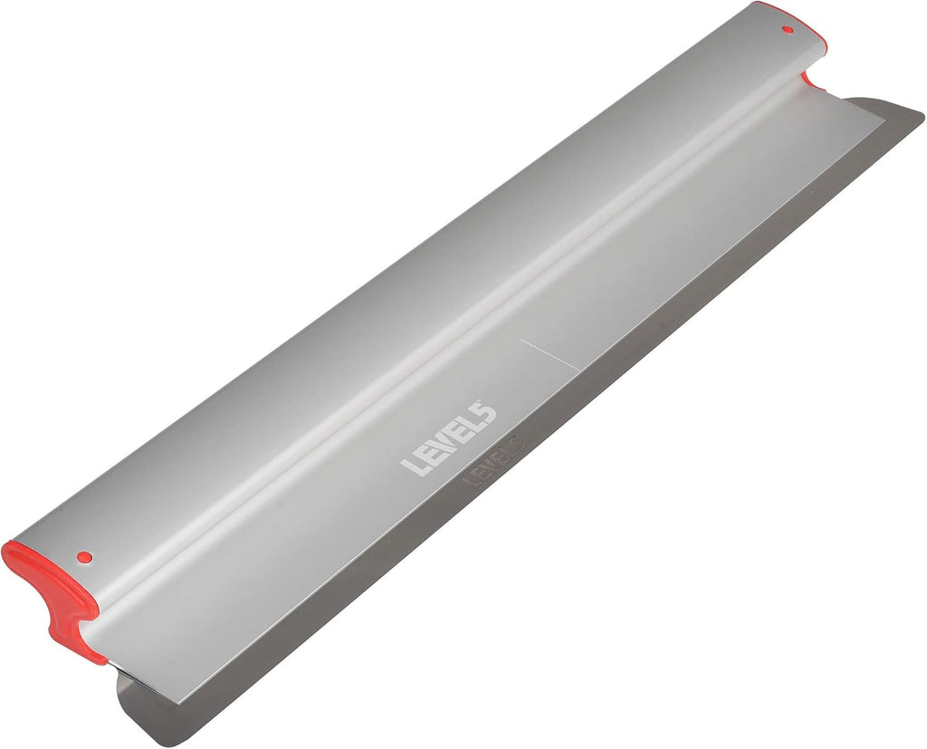 LEVEL5 32-Inch Skimming Blade | Precision 0.3mm German stainless steel blade insert (replaceable), ergonomic aluminum blade profile | 4-932