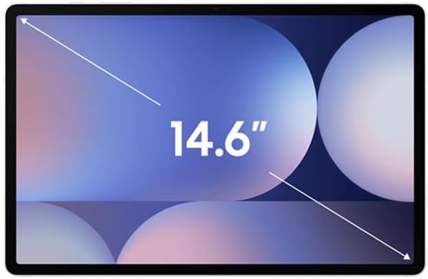 SAMSUNG Galaxy Tab S10 Ultra 14.6” AMOLED Touchscreen  256GB SSD Tablet with S-Pen (Wi-Fi Only  12GB RAM  Fingerprint Reader  Android 14 OS) US Version  Moonstone Gray  SM-X920NZAAXAR (Renewed)