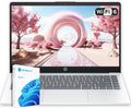 HP 14" Moonlight Blue Laptop with Office 365  AMD CPU  4GB DDR5 On-Board RAM  1.1TB Storage (128GB SSD and 1TB OneDrive)  HD Display  Windows 11  Energy-Efficient & Quiet Performance