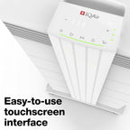 IQAir HealthPro Air Purifier - Smart HyperHEPA Filtration for Large Rooms up to 1125 sq ft - Smoke, Viruses, Allergens, Asthma, Mold, Dust, Pets, Swiss Made, Wifi App Control (Large Room - Plus XE)