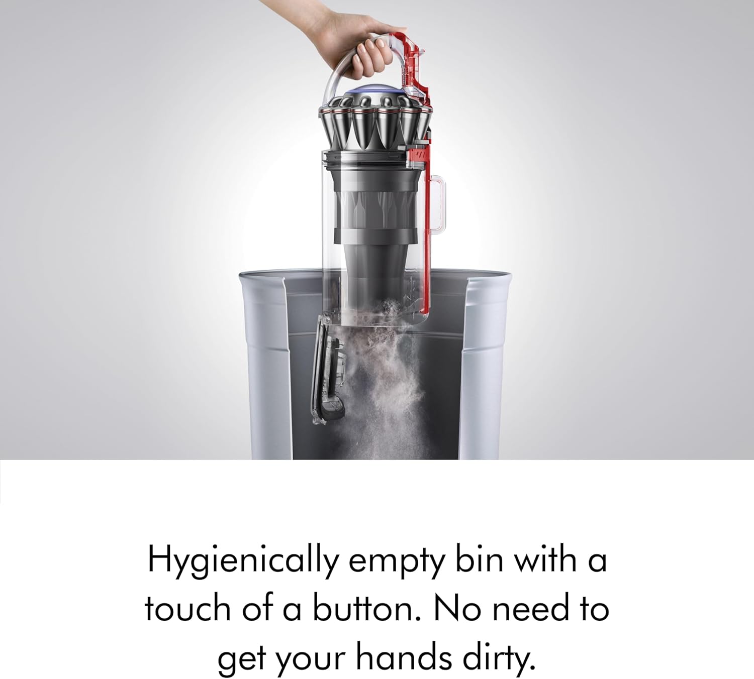 Dyson Ball Animal 3 Upright Vacuum, Corded, 290AW, De-tangling Motorbar Cleaner Head for All Floors, 3 Suction Modes