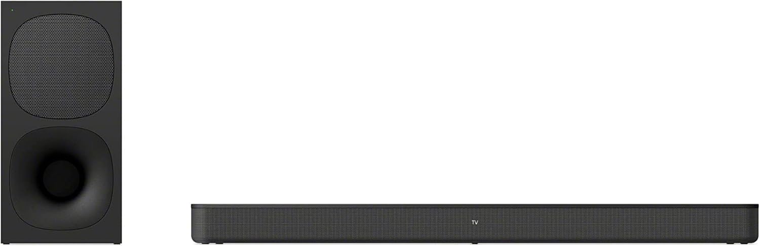 Sony HT-S400 2.1ch Soundbar with Powerful Wireless subwoofer  S-Force PRO Front Surround Sound  and Dolby Digital  Black
