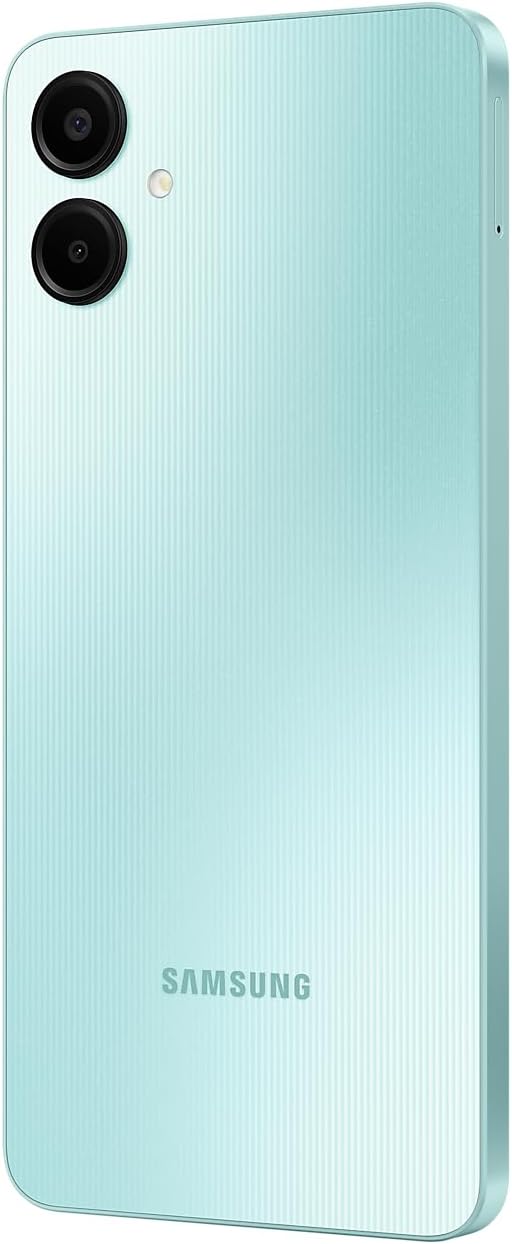 Samsung Galaxy A06 4G LTE (64GB + 4GB) Latin Version SM-A065M/DS Factory Unlocked 6.7" Dual Sim 50MP Dual Cam (Case Bundle) - (Light Green)