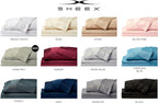 SHEEX - Original Performance Sheets Set (King/California King) Graphite - Cooling Sheets - Moisture Wicking - 1 Flat Cooling Sheet, 1 Fitted Cooling Sheet, 2 Pillow Covers - Wrinkle Free - Sleep Aid