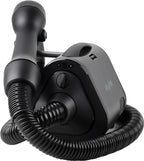 Reverse-Air Hair Dryer with Hair Clips – Black