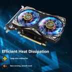 AISURIX RX 550 4GB Graphics Card GDDR5 128Bit Computer Video Card with HDMI/DVI Ports DirectX 12 PCI Express 3.0 X8 GPU Graphics Card for Gaming PC