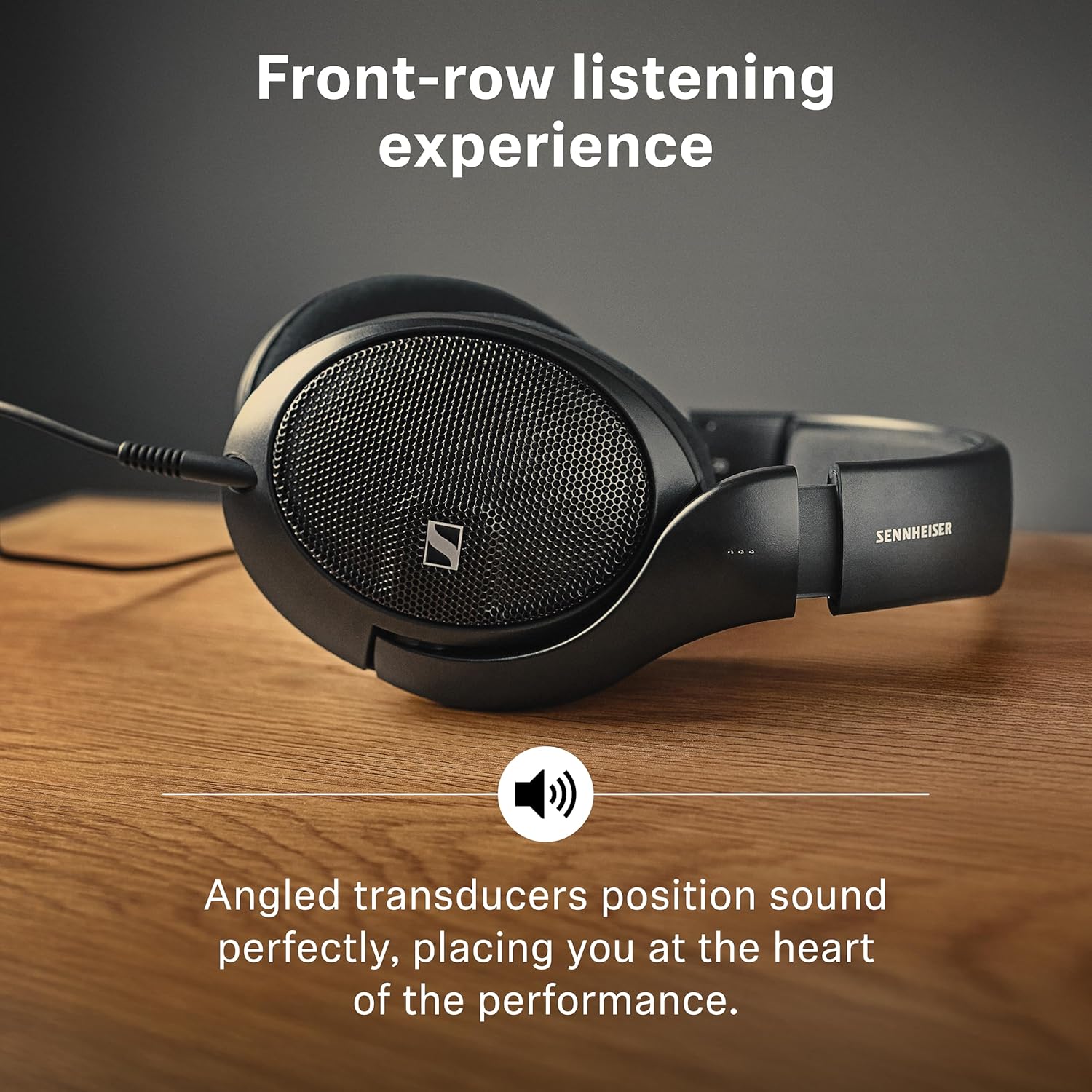 Sennheiser HD 560S Open-Back Over-Ear Wired Headphones – Neutral  Natural Sound for Music  Gaming  and Content Creation  Black