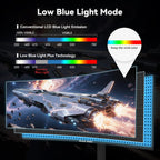 49 Inch Curved Gaming Monitor  32:9 DQHD 5K 165Hz 1ms Ultrawide Display  1500R Immersive Curvature  HDR400  127% sRGB  FreeSync  HDMI/DP  VESA Mountable for Gaming & Productivity