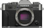 FUJIFILM X-T30 III Mirrorless Camera Body  Charcoal Silver