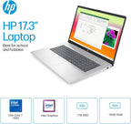 HP 17 Laptop w/Bluetooth Mouse (17.3" HD+ Touchscreen  Intel 10-Core i7 150U (> Ultra 5 125U)  16GB RAM  1TB SSD) for Business  Home  Students  Narrow Bezel  Webcam  Fast Charge  Wi-Fi 6  Win 11 Home