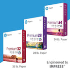 HP Printer Paper | 8.5 x 11 Paper | Premium 24 lb | 32 Case Pallet - 160,000 Sheets | 100 Bright | Made in USA - FSC Certified | 112400P