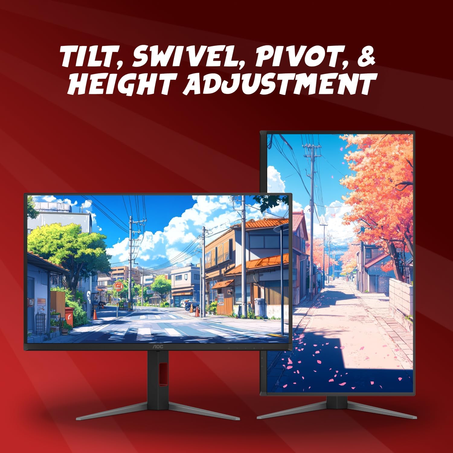 AOC Q27G4ZD 27" QD OLED Gaming Monitor  QHD 2560 x 1440  240Hz 0.03ms  HDMI 2.0 x2  Display Port x2  G-Sync Compatible  Console Gaming Ready  3-Year Zero-Bright-Dot