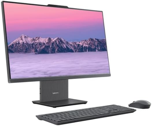 Lenovo IdeaCentre 27" FHD Touchscreen All-in-One Desktop Computer  Intel 10-core i7-13620H  32GB RAM 2.5TB Storage (2TB SSD+512GB Docking Set)  Wireless KB & Mouse  Windows 11  NLY Earphones  Gray