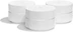 Google WiFi system  3-Pack - Router Replacement for Whole Home Coverage (NLS-1304-25) White