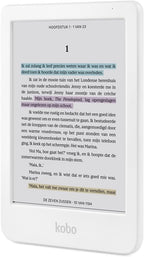 Kobo Clara Colour | Colour eReader | 6" Glare-Free Colour and Ink Kaleido 3 Display | Dark Mode Option | Waterproof | Audiobooks | 16GB of Storage | White