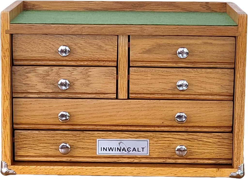 Red Oak 6 Drawers Mid-Riser, FT0206