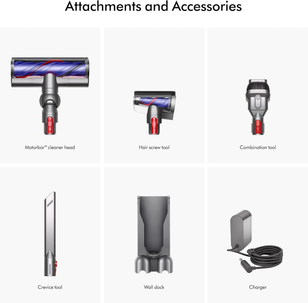 Dyson V11 Cordless Stick Vacuum, Large, Nickel/Blue