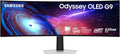 Samsung 49" Odyssey G93SC Series Curved Gaming Monitor  QD-OLED  240Hz  0.03ms  DQHD  G-Sync Compatible  FreeSync Premium Pro  Adjustable Stand