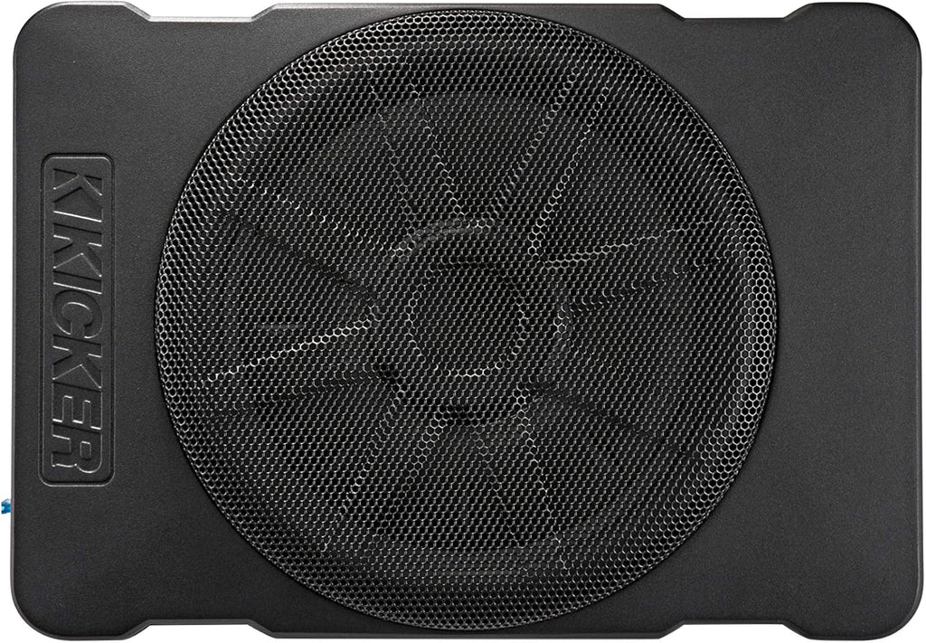 KICKER 46HS10 Hideaway Compact Powered Subwoofer  10-Inch
