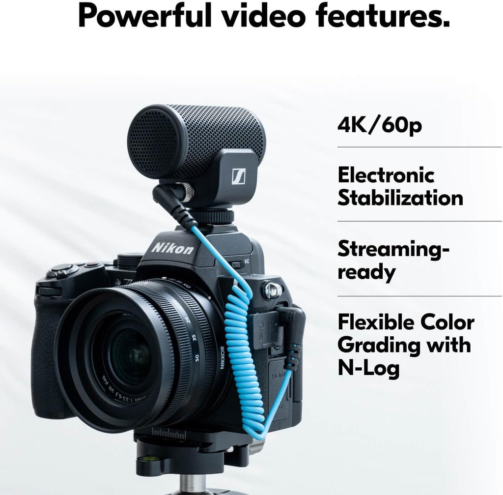 Nikon Z50 II with Two Lenses | Compact mirrorless Stills/Video Camera with Easy Color presets and Wireless Photo Sharing | USA Model