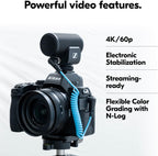 Nikon Z50 II with Two Lenses | Compact mirrorless Stills/Video Camera with Easy Color presets and Wireless Photo Sharing | USA Model