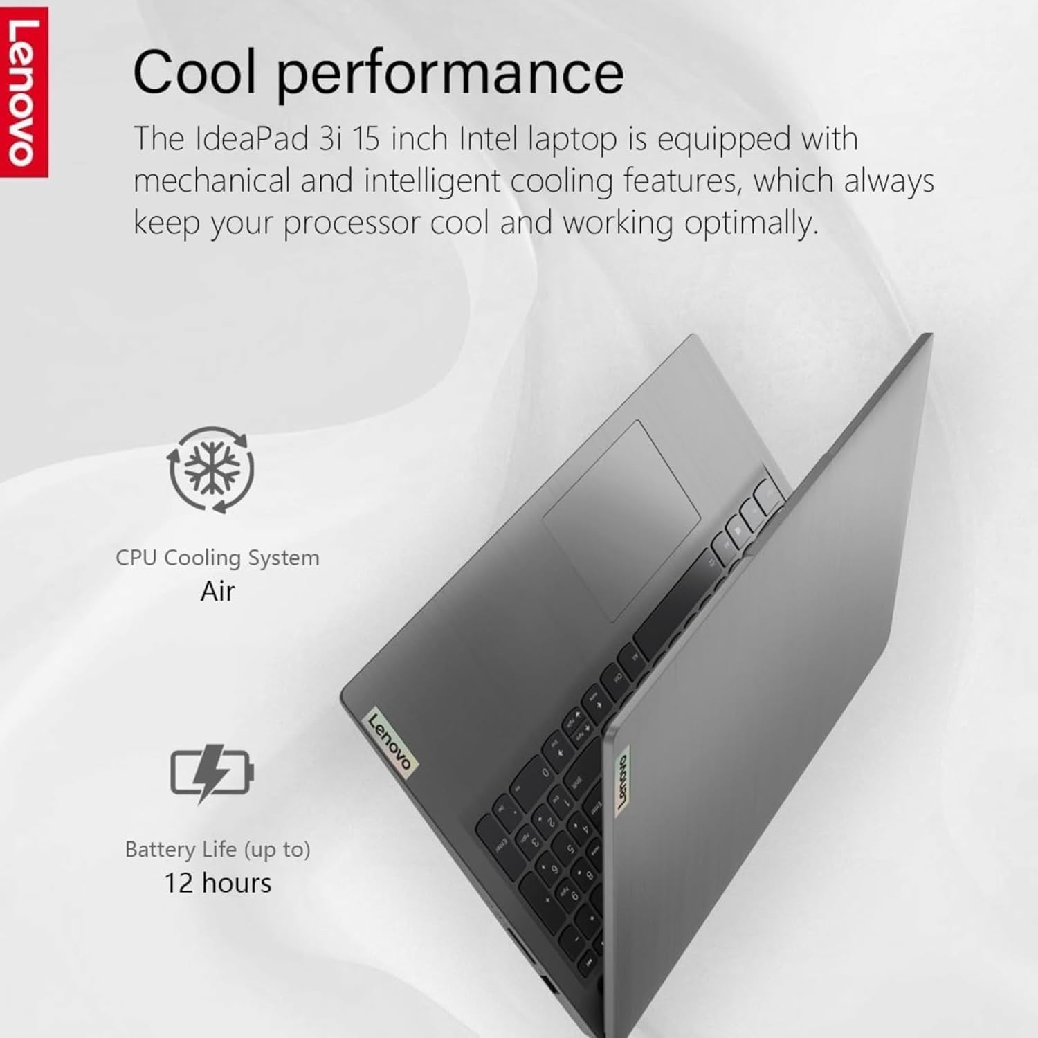 Lenovo Touchscreen Laptop with Office 365 for The Web - 16GB RAM - 256GB SSD - Intel Core i3 Processor - 15.6" FHD - Bluetooth - Webcam - IdeaPad 3i - Windows 11 no Mouse