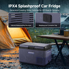 BODEGA 12 volt Car Refrigerator - 26QT Portable Freezer IPX4 Waterproof Car Fridge Electric Cooler Ultra-Quiet for Truck Van Camping Travel 12/24V DC 110~240 Volt AC,-4℉~68℉