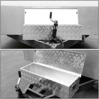labwork 30" Aluminum Truck Tool Box with Lock for Pickup Trailer Flatbed RV Storage